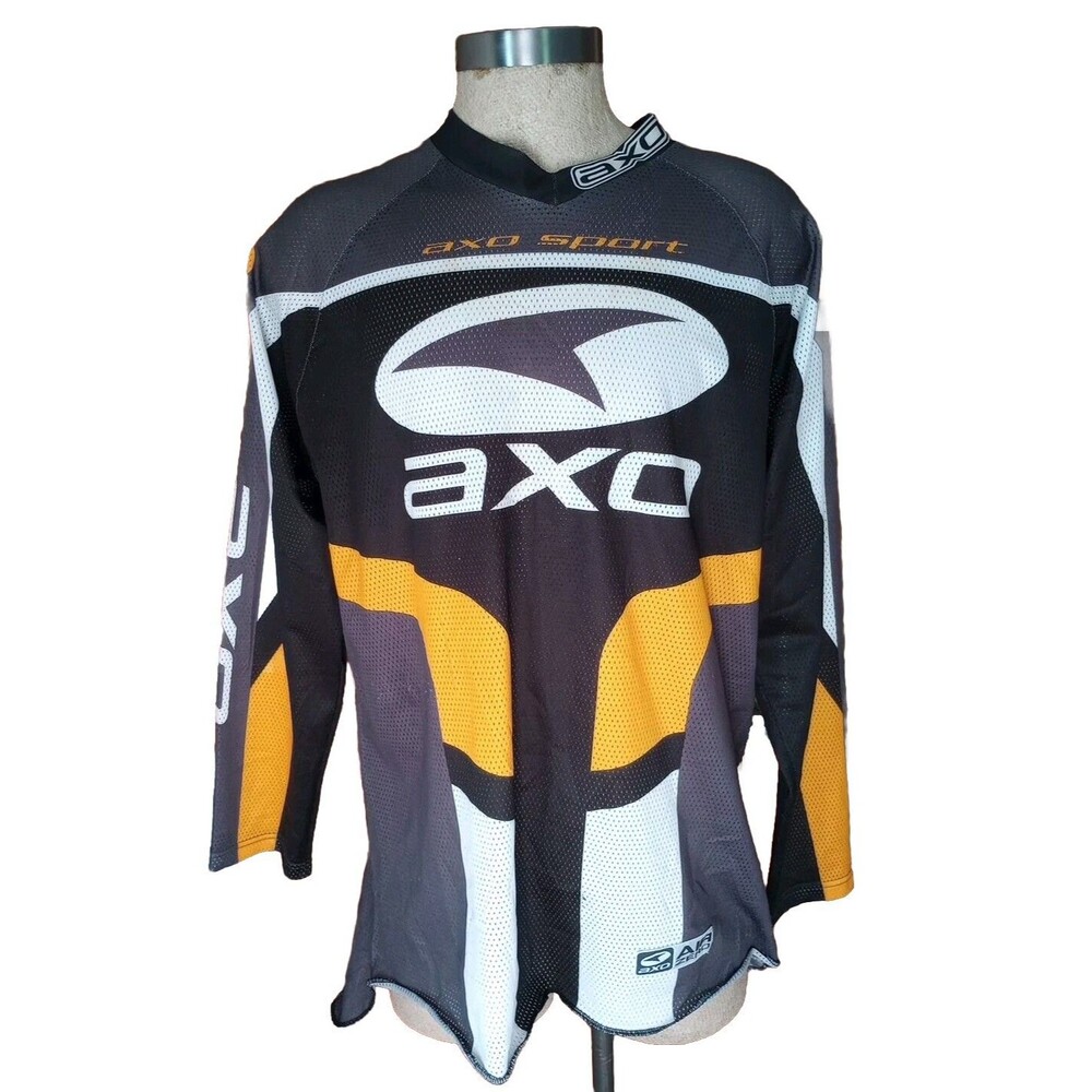AXO Sport Motocross BMX Shirt Jersey Air Zero Racing Mens XL  Long Sleeve